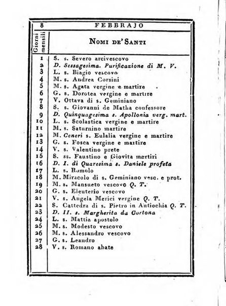 Almanacco di corte