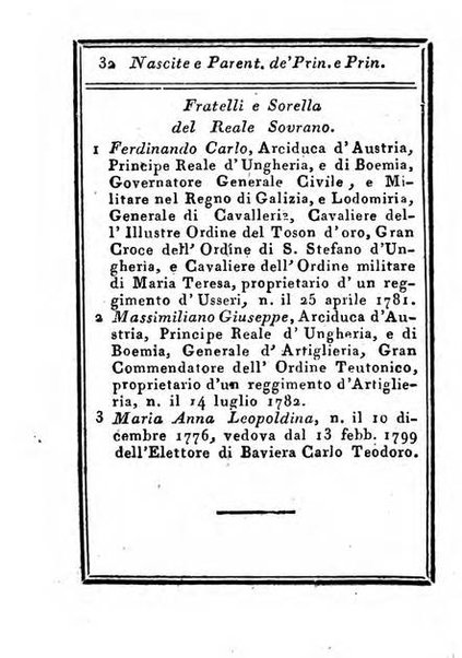 Almanacco di corte