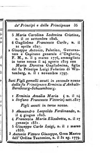 Almanacco di corte