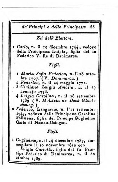 Almanacco di corte