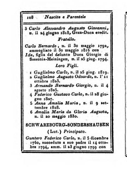 Almanacco di corte