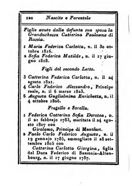 Almanacco di corte