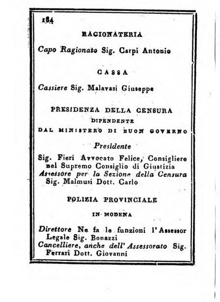 Almanacco di corte