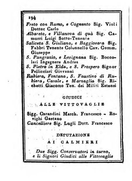 Almanacco di corte