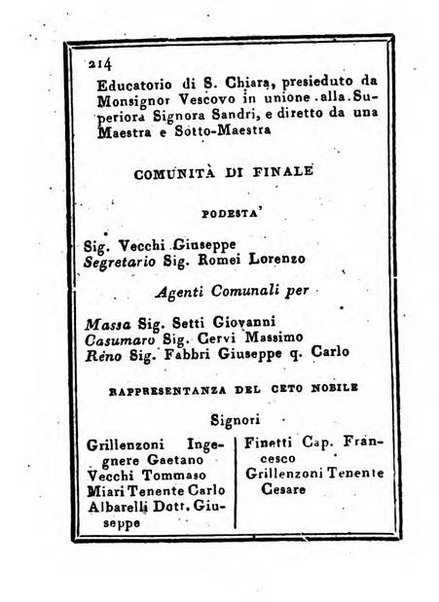 Almanacco di corte