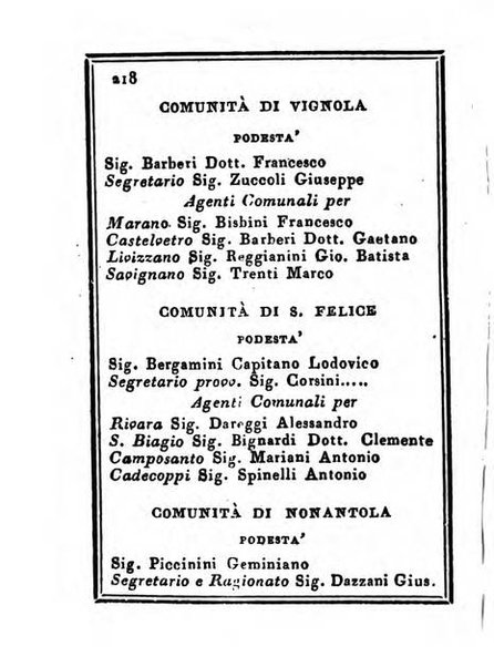 Almanacco di corte