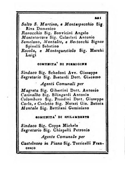 Almanacco di corte