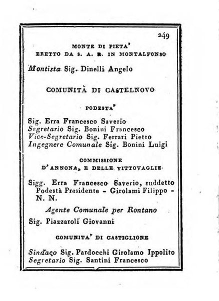 Almanacco di corte