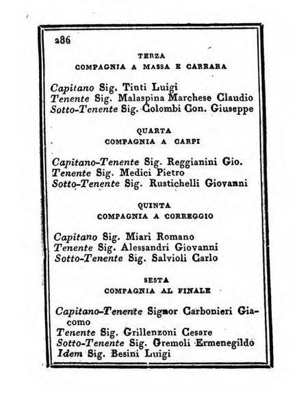 Almanacco di corte