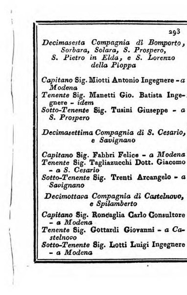 Almanacco di corte