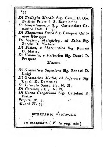 Almanacco di corte