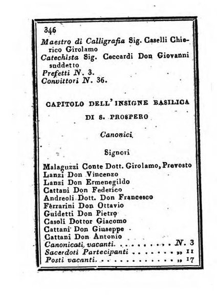 Almanacco di corte