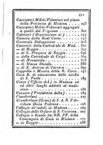 Almanacco di corte