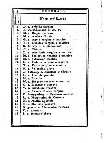 Almanacco di corte