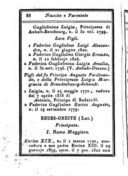 Almanacco di corte