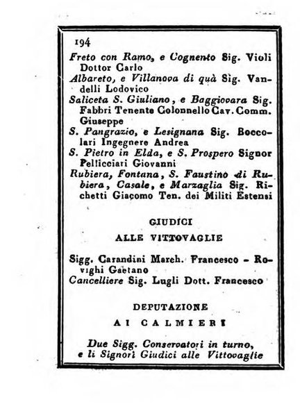 Almanacco di corte