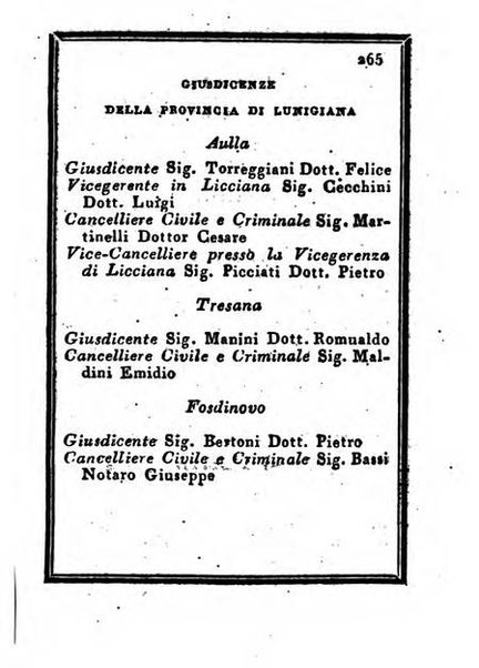 Almanacco di corte