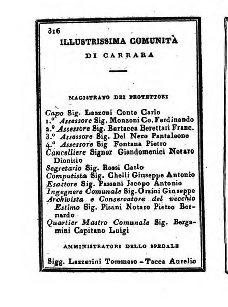 Almanacco di corte