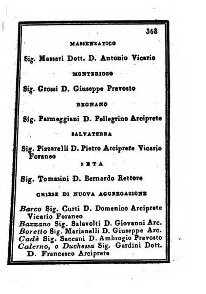 Almanacco di corte