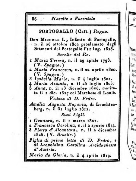 Almanacco di corte