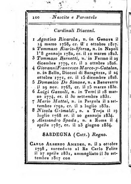 Almanacco di corte