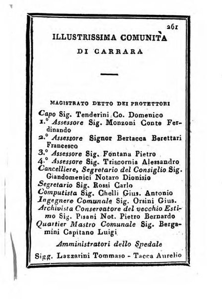 Almanacco di corte