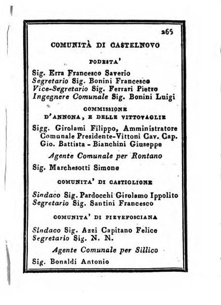 Almanacco di corte