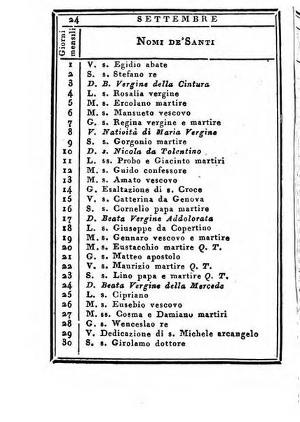 Almanacco di corte