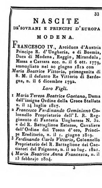 Almanacco di corte