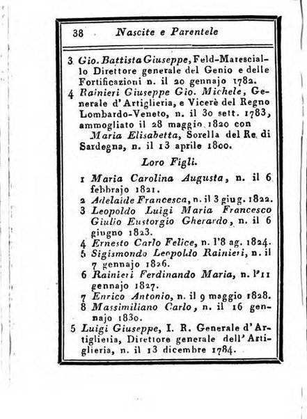 Almanacco di corte