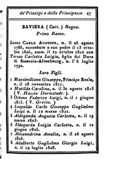 Almanacco di corte