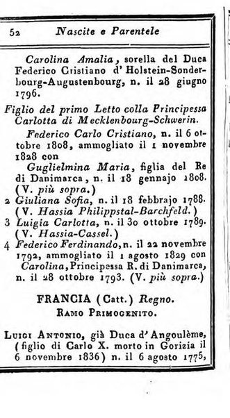 Almanacco di corte