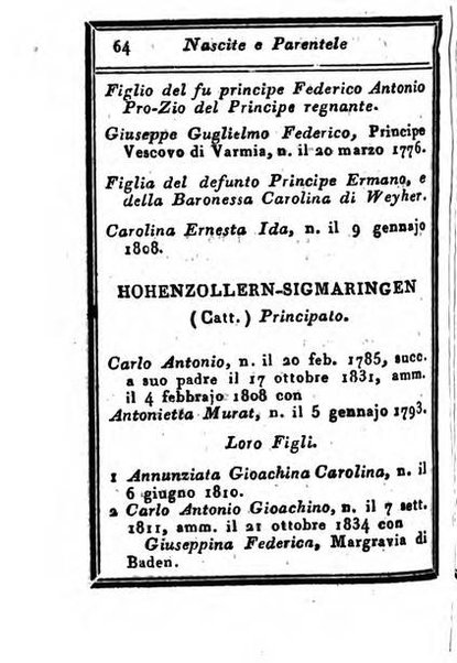 Almanacco di corte