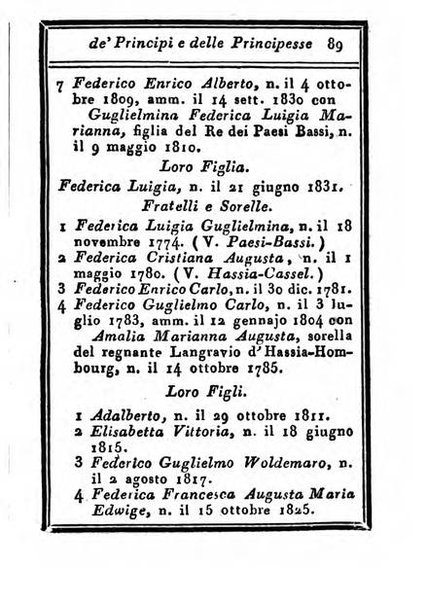 Almanacco di corte