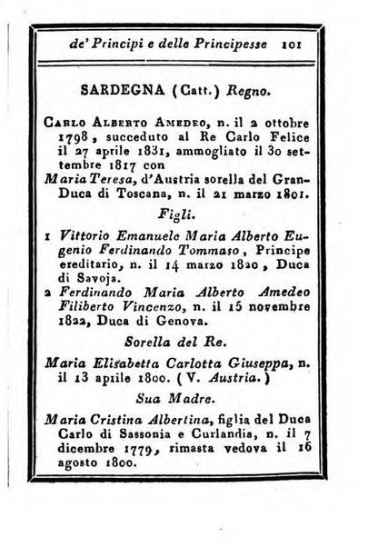 Almanacco di corte