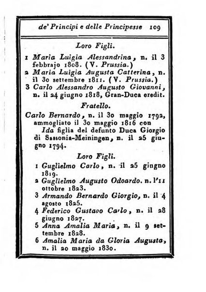 Almanacco di corte