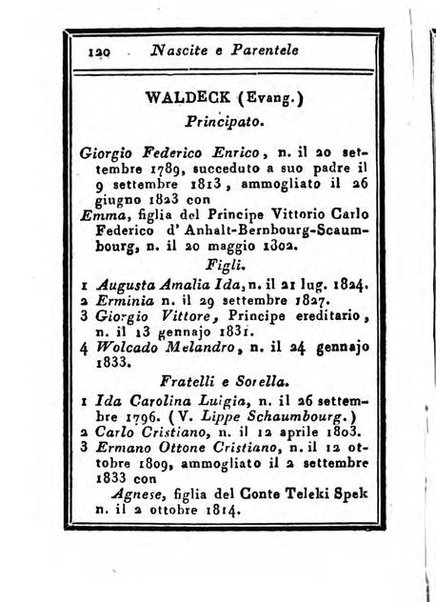 Almanacco di corte