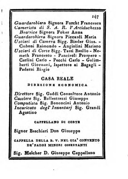 Almanacco di corte