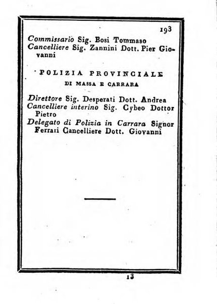 Almanacco di corte