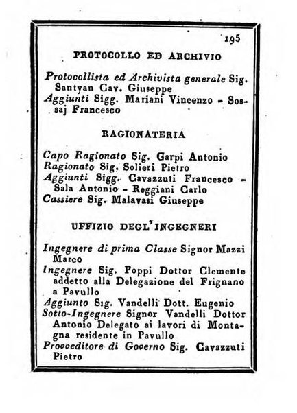 Almanacco di corte