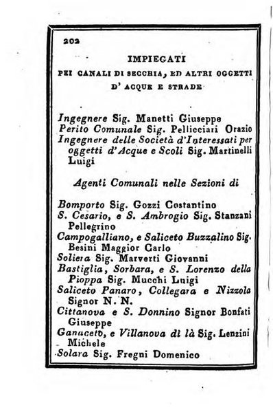 Almanacco di corte