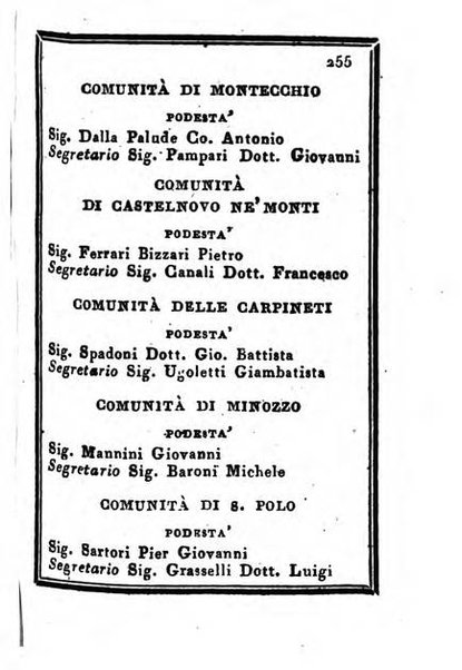 Almanacco di corte