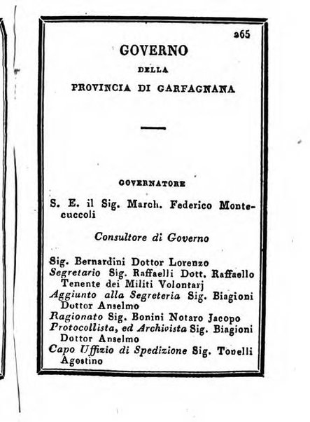 Almanacco di corte