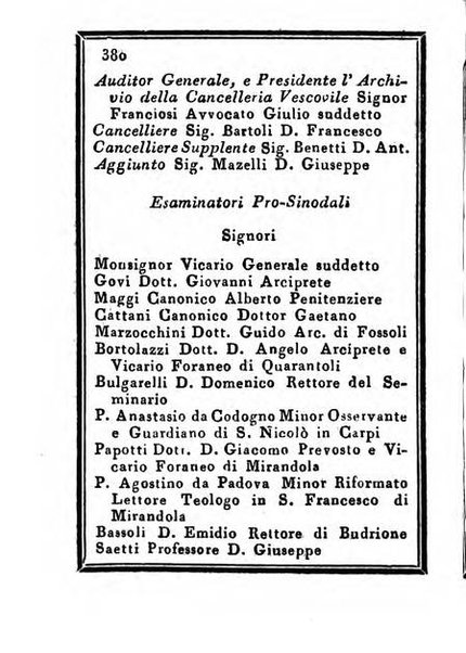 Almanacco di corte