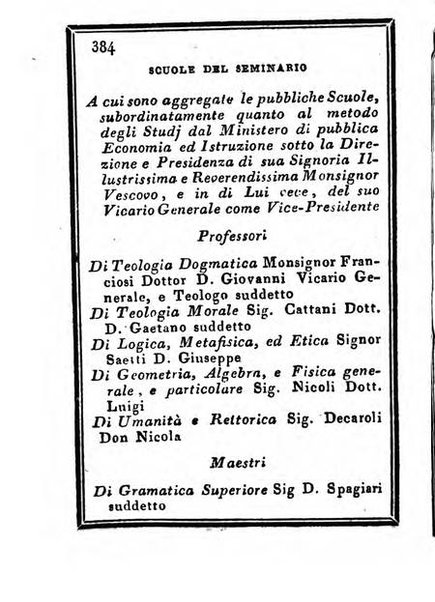 Almanacco di corte