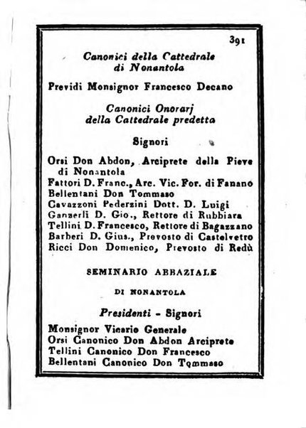 Almanacco di corte