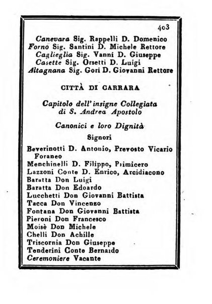 Almanacco di corte