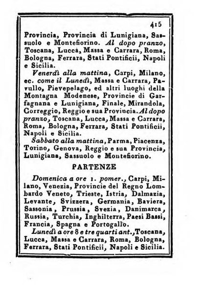 Almanacco di corte