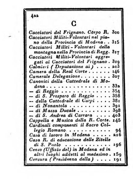 Almanacco di corte