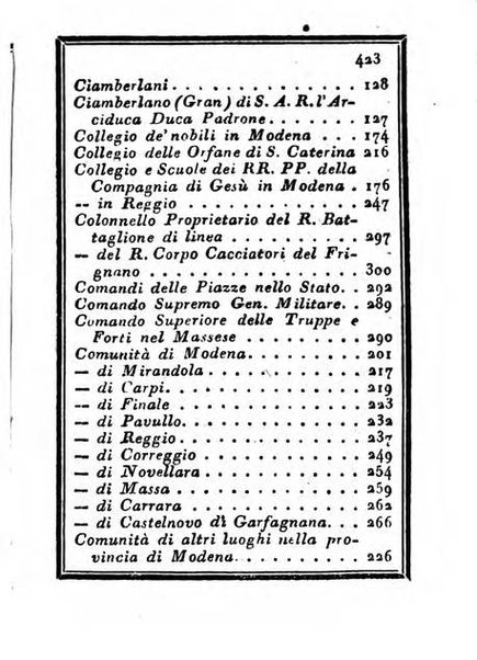 Almanacco di corte